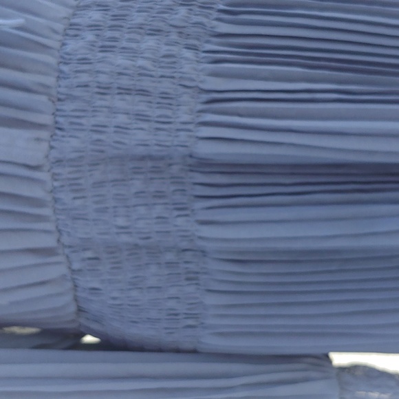 Banana Republic Women's Navy Pleaded Dress -Medium - Picture 11 of 13